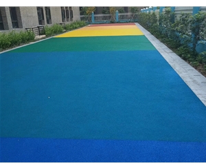 廈門高崎國際機場，陶瓷顆粒彩色防滑地坪